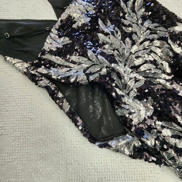 Walter Baker Luella Sequin Fantasy Dress Size 10 - Picture 16 of 16